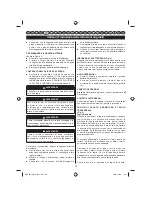 Preview for 52 page of Ryobi RCS36 Operator'S Manual