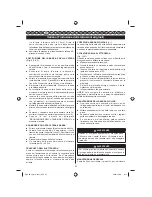 Предварительный просмотр 54 страницы Ryobi RCS36 Operator'S Manual