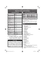 Preview for 121 page of Ryobi RCS36 Operator'S Manual