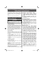 Предварительный просмотр 127 страницы Ryobi RCS36 Operator'S Manual