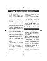 Preview for 149 page of Ryobi RCS36 Operator'S Manual