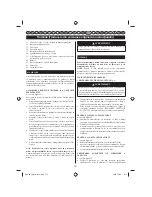 Preview for 153 page of Ryobi RCS36 Operator'S Manual