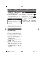 Предварительный просмотр 168 страницы Ryobi RCS36 Operator'S Manual