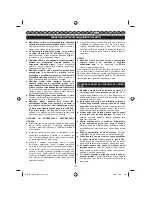 Preview for 170 page of Ryobi RCS36 Operator'S Manual