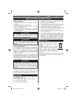 Preview for 177 page of Ryobi RCS36 Operator'S Manual