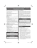 Предварительный просмотр 186 страницы Ryobi RCS36 Operator'S Manual