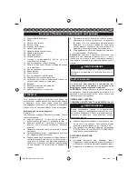 Preview for 231 page of Ryobi RCS36 Operator'S Manual