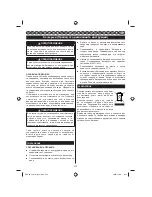 Предварительный просмотр 235 страницы Ryobi RCS36 Operator'S Manual