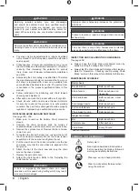 Preview for 10 page of Ryobi RCS36B35HI Original Instructions Manual