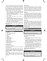 Preview for 8 page of Ryobi RCS36X3550HI Original Instructions Manual