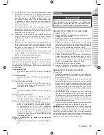 Preview for 17 page of Ryobi RCS3835T Original Instructions Manual