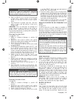 Preview for 19 page of Ryobi RCS3835T Original Instructions Manual