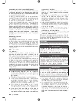 Preview for 22 page of Ryobi RCS3835T Original Instructions Manual