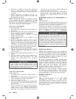 Preview for 62 page of Ryobi RCS3835T Original Instructions Manual