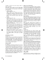 Preview for 78 page of Ryobi RCS3835T Original Instructions Manual