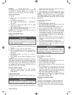 Preview for 116 page of Ryobi RCS3835T Original Instructions Manual