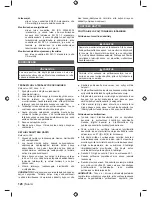 Preview for 128 page of Ryobi RCS3835T Original Instructions Manual