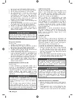 Preview for 198 page of Ryobi RCS3835T Original Instructions Manual