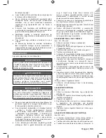 Preview for 201 page of Ryobi RCS3835T Original Instructions Manual