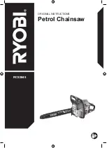 Ryobi RCS3845 Original Instructions Manual preview