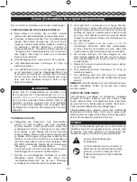 Preview for 155 page of Ryobi RCS4640C Original Instructions Manual