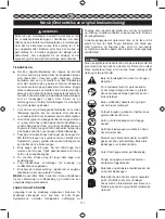 Preview for 173 page of Ryobi RCS4640C Original Instructions Manual