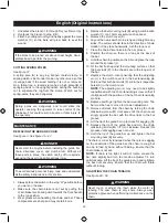 Preview for 13 page of Ryobi RCS4640N Manual