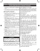 Preview for 46 page of Ryobi RCS5133C Original Instructions Manual