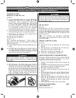 Preview for 141 page of Ryobi RCS5133C Original Instructions Manual