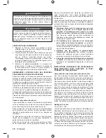 Preview for 20 page of Ryobi RCS5133CB Original Instructions Manual