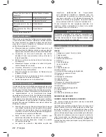 Preview for 24 page of Ryobi RCS5133CB Original Instructions Manual