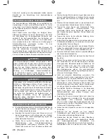 Preview for 28 page of Ryobi RCS5133CB Original Instructions Manual