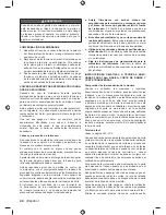 Preview for 46 page of Ryobi RCS5133CB Original Instructions Manual