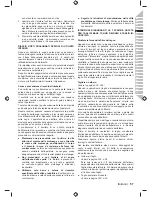 Preview for 59 page of Ryobi RCS5133CB Original Instructions Manual