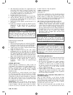 Preview for 196 page of Ryobi RCS5133CB Original Instructions Manual