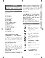 Preview for 201 page of Ryobi RCS5133CB Original Instructions Manual