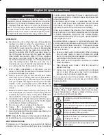 Preview for 4 page of Ryobi RCS5145N User Manual