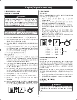 Preview for 8 page of Ryobi RCS5145N User Manual