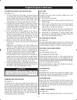 Preview for 12 page of Ryobi RCS5145N User Manual