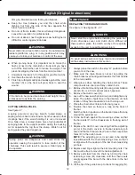 Preview for 13 page of Ryobi RCS5145N User Manual