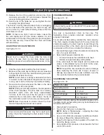 Preview for 14 page of Ryobi RCS5145N User Manual