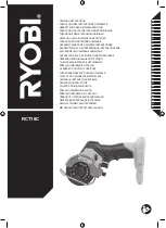 Ryobi RCT18C Original Instructions Manual preview