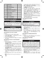 Preview for 114 page of Ryobi RDP102L Manual