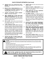 Preview for 5 page of Ryobi RE170VS Operator'S Manual