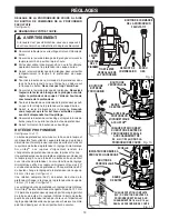 Preview for 13 page of Ryobi RE180PL (French) Manuel D'Utilisation