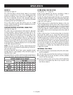 Preview for 9 page of Ryobi RE180PL1 Operator'S Manual