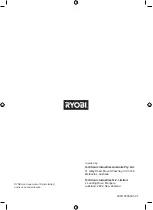 Preview for 24 page of Ryobi RED1220 Original Instructions Manual