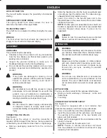 Preview for 7 page of Ryobi RED1520G Operator'S Manual