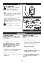 Preview for 11 page of Ryobi RG-1250I Owner'S Operating Manual