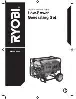 Preview for 1 page of Ryobi RGN2500B Original Instructions Manual